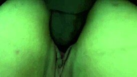 Curvy Colombian milf bangs husband's best friend, a BBC. Ends in wild FMM threesome with creampie!