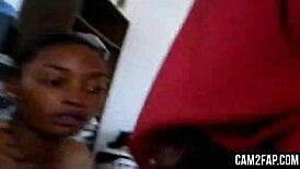 Young Horny Ebony Teen 18+ Strips for Free Pussy Action