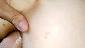 Beautiful Milf Wife in Stockings Seduces Husband for Anal