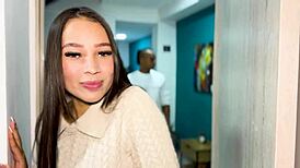 Uber Driver FUCKS My Tight Wet Pink PUSSY Hard with BBC