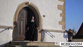 Crazy Catholic Nuns in Wild Monster Action on Tittyholes xCzech
