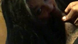 kingdinglong enjoys a big black cock gumjob from a mature white cougar in this interracial encounter