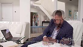 Couple Involves Heartbroken Blonde In A Group Activity With Will Pounder, Cherry Kiss, And Lolly Dames