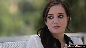 teen beauty rides stepbro's cock.