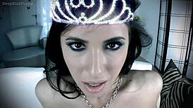 deepslutpuppy 07 vanilla blowbang with sloppy blowjob and cumshot