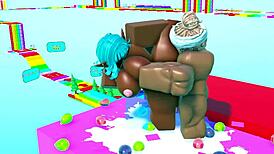 Viper Wants To Fuck Huge Tits In Obby