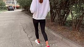 Teen couple explores anal and ass licking close-ups