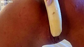 Monika fox naked in the elevator, want to join this homemade sex in the hotel?