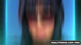 So, I’m watching Bruno Dickenz nail a skinny ebony teen in her first anal audition.