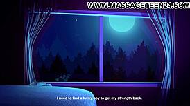 Watch the animation of meru the succubus in this sexy hentai 3d movie with monster cock fucking her ass