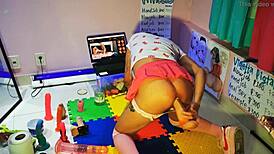 watching teen otaku get fucked while i play with my toy