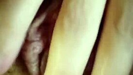 Introducing My Little Hairy Pussy and Juicy Natural Body in Bedroom!