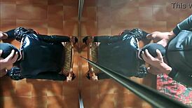 Chairtied Latina Amateur Gags On Big Cock Deepthroat Until Cum In Mouth