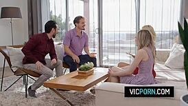 Scarlett Sage And Carlita Ray In Swingers Foursome