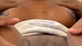 Man, those Latina tits and pussy are pure fire on her