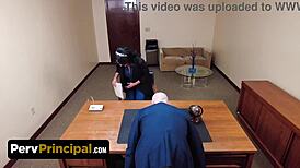 pervprincipal trailer shows teacher of the year in rough missionary at work