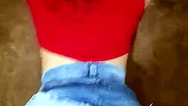 my best friend came over for some sexy relief in underwear 😏