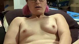 Solo squirt session with intense squirting and moaning