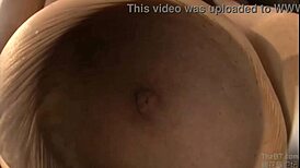 hitomi shows off her big chest to areola by tech 9