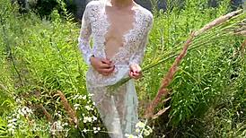 Outdoor pov fucking with cute cutemary in the park