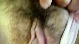 Introducing My Little Hairy Pussy and Juicy Natural Body in Bedroom!