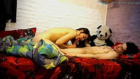 latina teen moans on monster cock blowjob and hardcore ass fucking