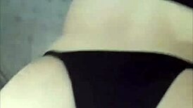 Mexican amateur latina gives her last fuck in doggy style with fat ass