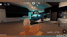 Blonde Gets Fucked By Catboy In Roblox World