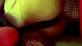 close up anal self fuck with dildo