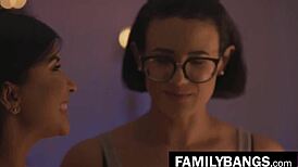 Familybangs Com ⭐ Gorgeous Milf Showing Her Lesbian Temple To Her Ex Husbands Sister Penny Barber Romy Rain