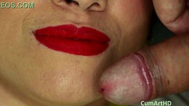 Her Smile Begs for a Sticky Finish