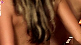 nella fists rene in retro anal scene. pretty lovers with assfucking and cunilingus