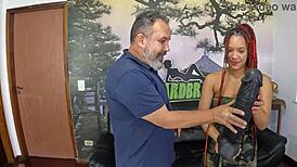 Wondering if she's pregnant, Lua Baiana in first time scene