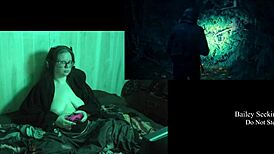 Feeling excited in naked night springs part 3