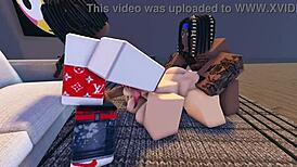 Makima on roblox character exploration