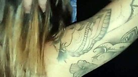 My husband filming me at gloryhole