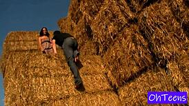 Big Tits Erika And Karol Fuck Outdoors In Public