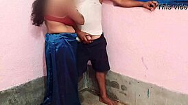 Hot Indian Stepmom Drilled by Stepson in Tight Pussy