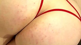 Waiting for him on all fours for ass fucking