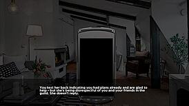 let's play overstuffed, ending with chubby blonde fucking in jailbird style