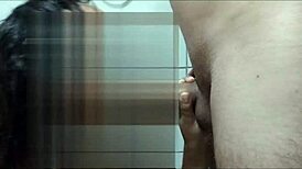 Teen 18+ RECEIVES golden shower AND pays WITH blowjob