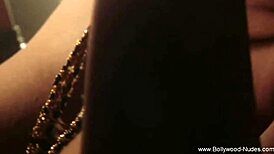 Can you feel the erotic tease in this exotic Indian woman's nude dance?