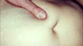 Wife's tight ass contrasts husband's big cock