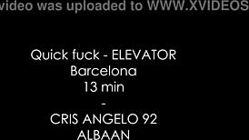 European couple stuck in elevator during blackout in Spain