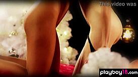 Teen Blondie Cody Renee Massages Asian Lover Oceannea Piele Gently