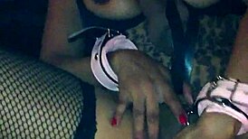 in my hidden fantasy pt 2, I get my ebony pussy drilled with a dildo