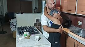 My stepbrother treats me right with his thick cock in my tight, juicy pussy.