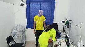 new video, i'm a fashion designer showing off my tits at work