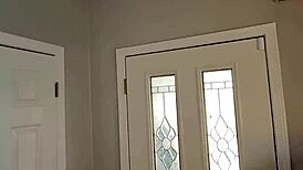 he ate this house arrest pussy. sloppy licking on wet ebony ass.