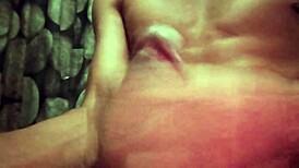 Hot Guy With Big Hairy Cock Strokes in Bathroom! 🛁